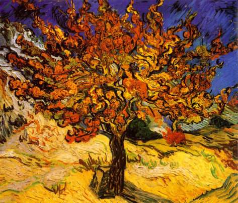 The Mulberry Tree - Van Gogh Painting On Canvas